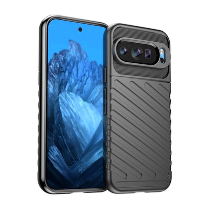 For Google Pixel 9 Thunderbolt Shockproof TPU Phone Case(Black) - Google Cases by PMC Jewellery | Online Shopping South Africa | PMC Jewellery | Buy Now Pay Later Mobicred