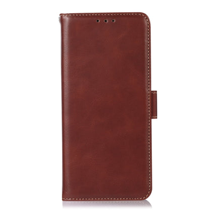 For Google Pixel 9 Pro Crazy Horse Top Layer Cowhide Leather Phone Case(Brown) - Google Cases by PMC Jewellery | Online Shopping South Africa | PMC Jewellery | Buy Now Pay Later Mobicred