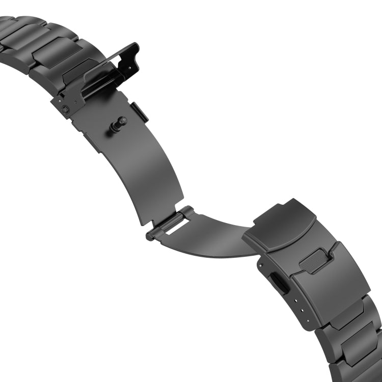 For Apple Watch 42mm I-Shaped Titanium Metal Watch Band(Mirror Silver) - Watch Bands by PMC TechLife | Online Shopping South Africa | PMC TechLife