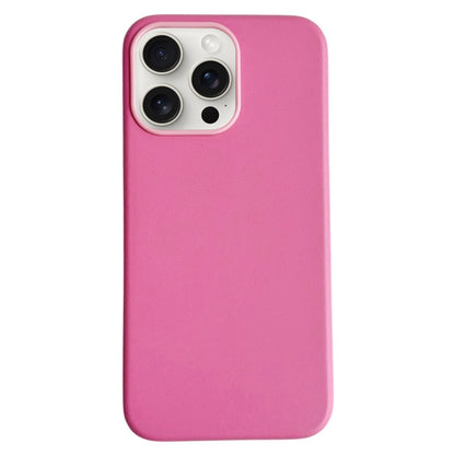 For iPhone 16 Pro Pure Color Leather Magsafe Magnetic Phone Case(Pink) - iPhone 16 Pro Cases by PMC Jewellery | Online Shopping South Africa | PMC Jewellery | Buy Now Pay Later Mobicred