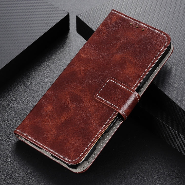 For Google Pixel 9 Retro Crazy Horse Texture Flip Leather Phone Case(Brown) - Google Cases by PMC TechLife | Online Shopping South Africa | PMC TechLife | Buy Now Pay Later Mobicred