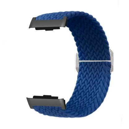 For Huawei Watch D Adjustable Woven Nylon Watch Band(Dark Blue) - Watch Bands by PMC Jewellery | Online Shopping South Africa | PMC Jewellery