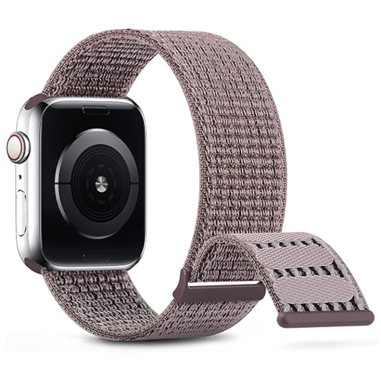 For Apple Watch Series 2 38mm Dual Hook and Loop Nylon Watch Band(Smoke Purple) - free shipping - PMC TechLife - Order now!