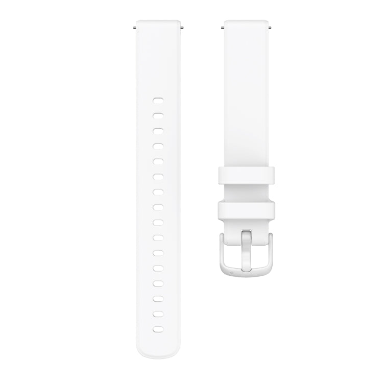 For Garmin Lily 2 Silicone Watch Band Wristband(White) - Watch Bands by PMC Jewellery | Online Shopping South Africa | PMC Jewellery