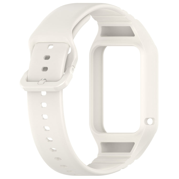 For Xiaomi Mi Band 8 Pro Solid Color Integrated TPU Watch Band(Starlight) - Watch Bands by PMC TechLife | Online Shopping South Africa | PMC TechLife