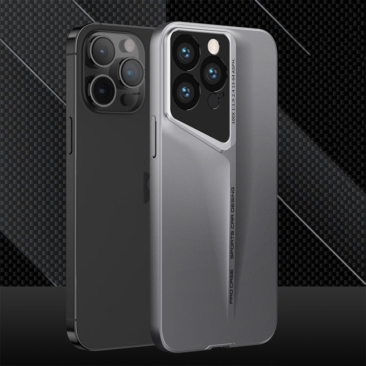 For iPhone 14 Pro Max GKK Blade Ultra-thin Full Coverage Phone Case(Grey) - iPhone 14 Pro Max Cases by GKK | Online Shopping South Africa | PMC Jewellery | Buy Now Pay Later Mobicred