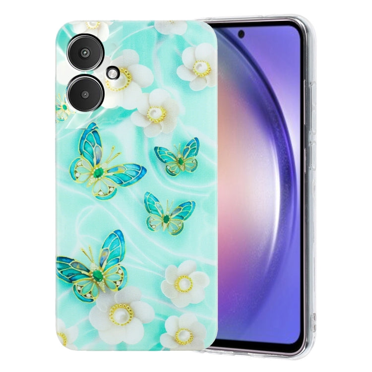 For Xiaomi Redmi 13C 4G Colorful Painting Pattern TPU Phone Case(Butterflies) - 13C Cases by PMC Jewellery | Online Shopping South Africa | PMC Jewellery