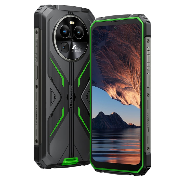 [HK Warehouse] Blackview BV8100 Rugged Phone, 8GB+256GB, 6.5 inch Android 14 MediaTek Helio G99 Octa Core up to 2.2GHz, Network: 4G, NFC, OTG(Green) - Blackview by Blackview | Online Shopping South Africa | PMC Jewellery
