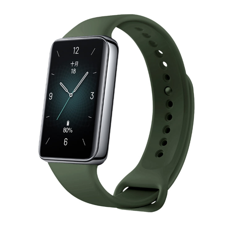 For Honor Band 9 Solid Color Silicone Watch Band(Green) - free shipping - PMC TechLife - Order now!