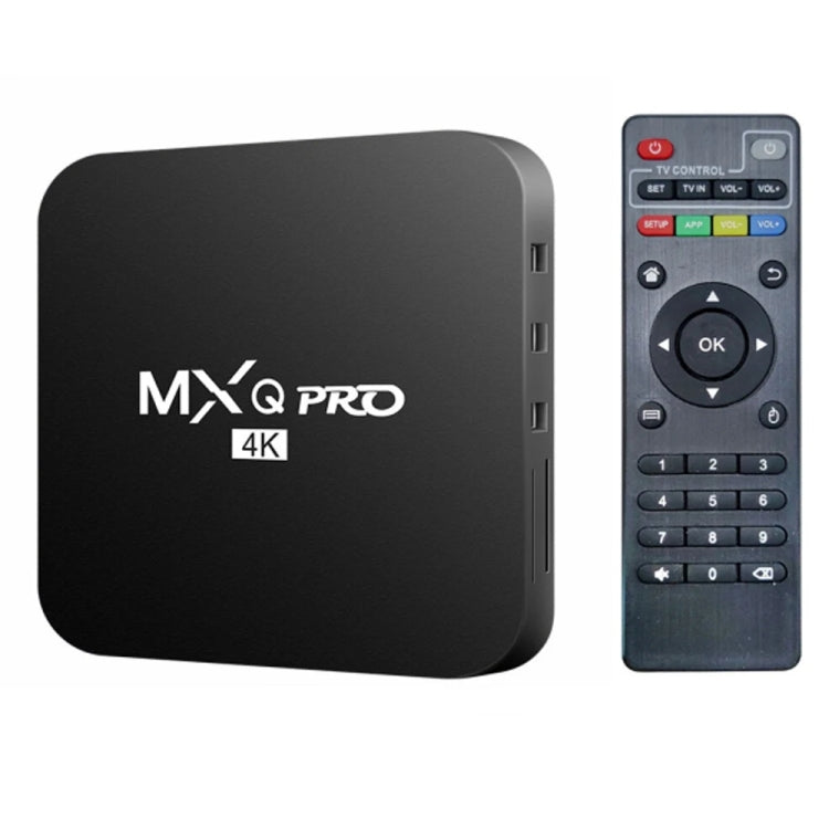 MXQ Pro RK3228A Quad-Core CPU 4K HD Network Set-Top Box, RAM:2GB+16GB(EU Plug) - RK3228A by PMC TechLife | Online Shopping South Africa | PMC TechLife | Buy Now Pay Later Mobicred