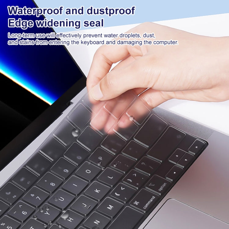 For MacBook Air 13.3 inch 2020 ZGA Contact Invisible TPU Keyboard Protective Film - Keyboard Protector by ZGA | Online Shopping South Africa | PMC Jewellery | Buy Now Pay Later Mobicred