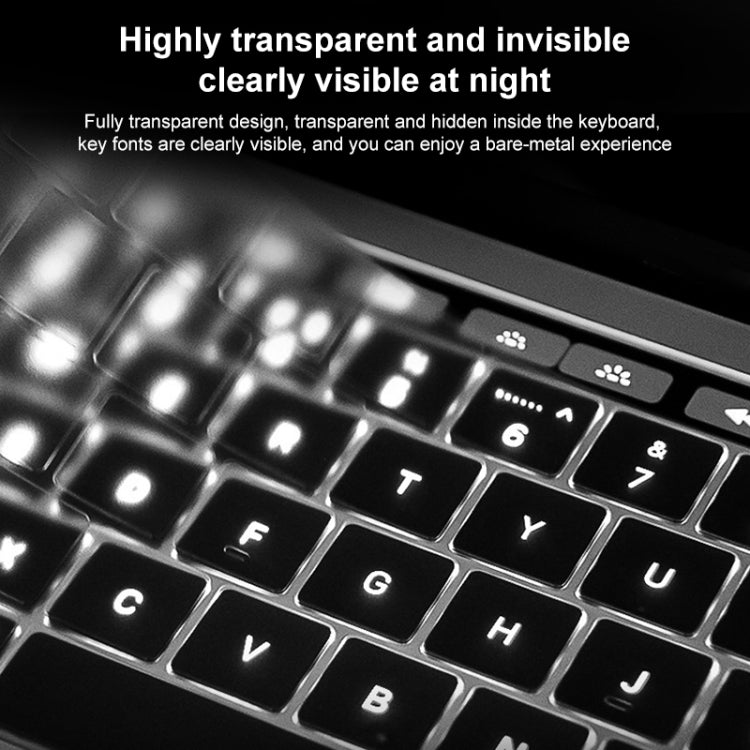 For MacBook Pro 14.2 inch 2021 ZGA Contact Invisible TPU Keyboard Protective Film - Keyboard Protector by ZGA | Online Shopping South Africa | PMC Jewellery | Buy Now Pay Later Mobicred