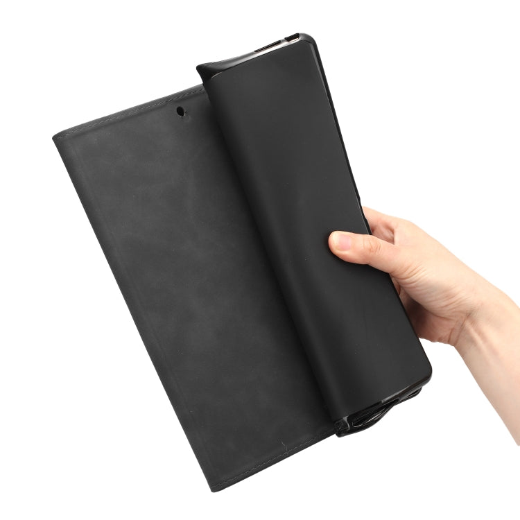 For iPad Pro 11 2024 Coconut Tree Embossed Smart Leather Tablet Case(Black) - iPad Pro 11 2024 Cases by PMC TechLife | Online Shopping South Africa | PMC TechLife | Buy Now Pay Later Mobicred