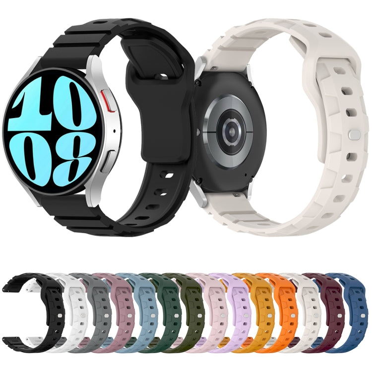 20mm Armor Silicone Watch Band(Rock Blue) - 20mm Bands by PMC TechLife | Online Shopping South Africa | PMC TechLife