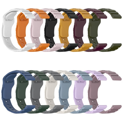 18mm Armor Silicone Watch Band(Dark Green) - 20mm Bands by PMC Jewellery | Online Shopping South Africa | PMC Jewellery