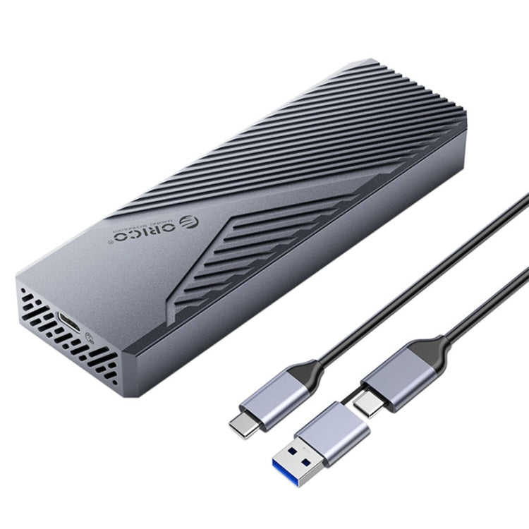 ORICO CNM2-U4 40Gbps USB4 M.2 NVMe SSD Enclosure(Grey) - HDD Enclosure by ORICO | Online Shopping South Africa | PMC Jewellery | Buy Now Pay Later Mobicred