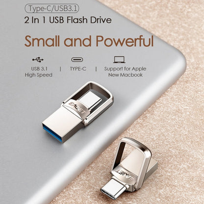 EAGET 128G USB 3.1 + USB-C Interface Metal Twister Flash U Disk, with Micro USB Adapter & Lanyard - USB Flash Drives by EAGET | Online Shopping South Africa | PMC Jewellery | Buy Now Pay Later Mobicred