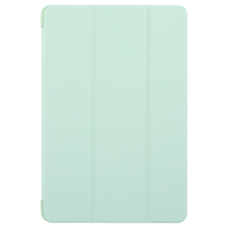 For Huawei MatePad SE 11 2024 Tri-fold Silicone Leather Tablet Case(Green) - Huawei by PMC Jewellery | Online Shopping South Africa | PMC Jewellery | Buy Now Pay Later Mobicred