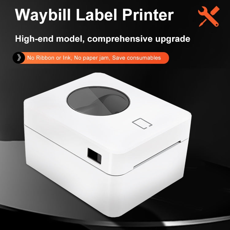 ZJ-9250 100x150mm USB Bluetooth Thermal Label Printer, Plug:UK Plug(Black) - Receipt Printers by PMC TechLife | Online Shopping South Africa | PMC TechLife | Buy Now Pay Later Mobicred