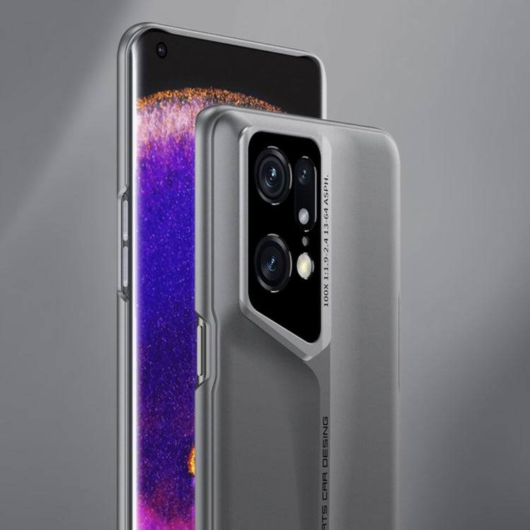 For OPPO Find X5 Pro GKK Blade Ultra-thin Full Coverage Phone Case(Grey) - free shipping - PMC Jewellery - Order now!