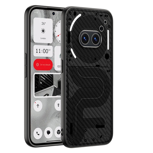 For Nothing Phone 2A GKK Skin Feel Leather Phone Case(Carbon Fiber Texture) - More Brand by GKK | Online Shopping South Africa | PMC Jewellery | Buy Now Pay Later Mobicred