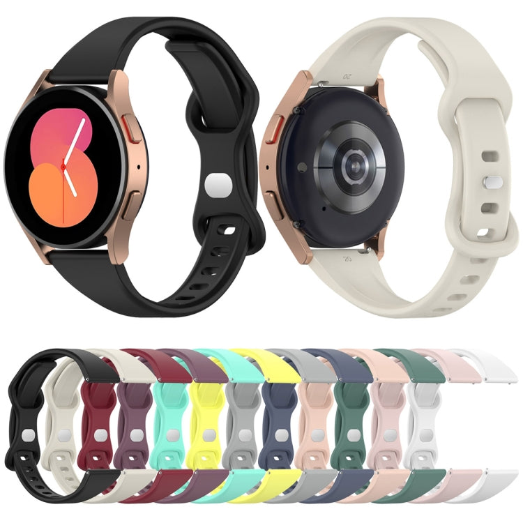 20mm Slim Reverse Buckle Silicone Watch Band(Black) - 20mm Bands by PMC TechLife | Online Shopping South Africa | PMC TechLife