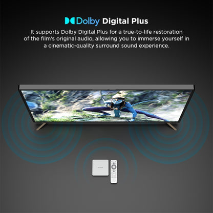 Kickpi KP1 Dual Band WiFi 4K HD Android TV Box, RAM:2GB+32GB(AU Plug) - Amlogic S905 by PMC Jewellery | Online Shopping South Africa | PMC Jewellery | Buy Now Pay Later Mobicred