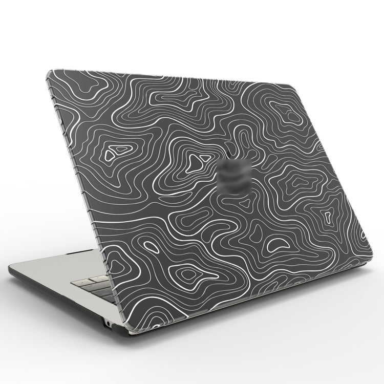 For MacBook Air 15 M2 A2941 / M3 A3114 UV Printed Pattern Laptop Frosted Protective Case(DDC-1680) - MacBook Air Cases by PMC Jewellery | Online Shopping South Africa | PMC Jewellery | Buy Now Pay Later Mobicred