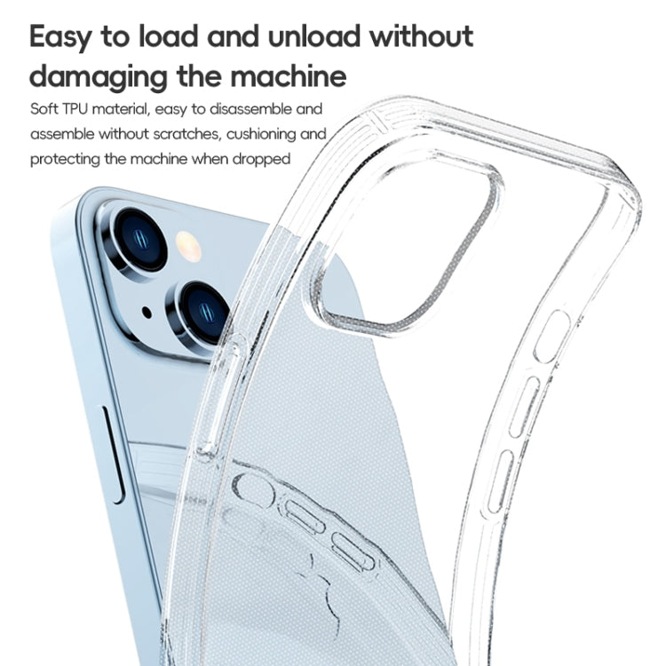 For iPhone 15 Pro Max ZGA Clear TPU Shockproof Phone Case(Transparent) - iPhone 15 Pro Max Cases by ZGA | Online Shopping South Africa | PMC Jewellery | Buy Now Pay Later Mobicred