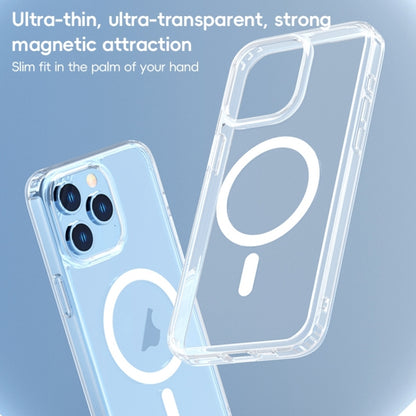 For iPhone 15 Pro Max ZGA Magsafe Clear PC Hybrid TPU Phone Case(Transparent) - iPhone 15 Pro Max Cases by ZGA | Online Shopping South Africa | PMC Jewellery | Buy Now Pay Later Mobicred