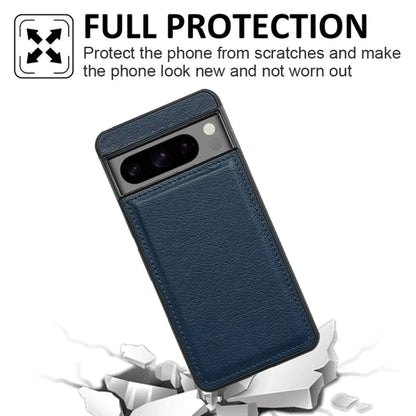 For Google Pixel 9 / Pixel 9 Pro Cowhide Texture Back Cover Phone Case(Royal Blue) - Google Cases by PMC Jewellery | Online Shopping South Africa | PMC Jewellery | Buy Now Pay Later Mobicred