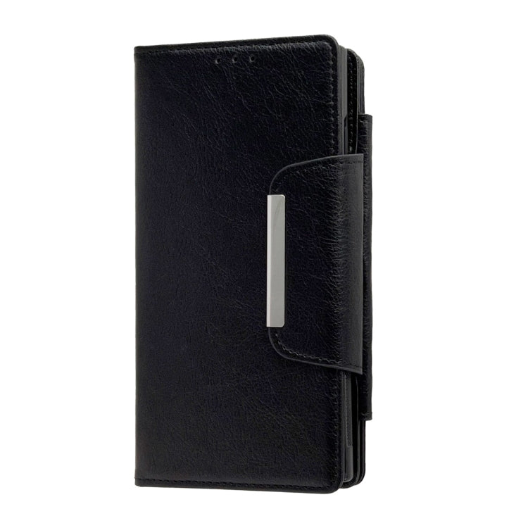 For Google Pixel 7 Multifunctional 7-Card Wallet Leather Phone Case(Black) - Google Cases by PMC TechLife | Online Shopping South Africa | PMC TechLife | Buy Now Pay Later Mobicred
