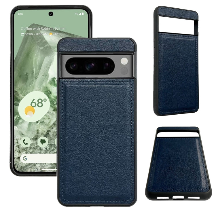 For Google Pixel 7 Multifunctional 7-Card Wallet Leather Phone Case(Royal Blue) - Google Cases by PMC TechLife | Online Shopping South Africa | PMC TechLife | Buy Now Pay Later Mobicred