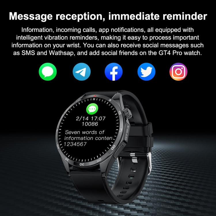 LEMFO GTS4/LT09 1.5 inch IP67 Fitness Wellness Smart Watch Support Bluetooth Call / Sleep / Blood Oxygen / Heart Rate Health Monitor, Silicone Strap(Balck) - Smart Watches by LEMFO | Online Shopping South Africa | PMC Jewellery | Buy Now Pay Later Mobicred