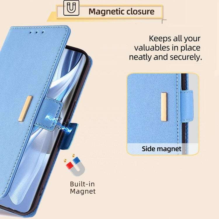 For Huawei Pura 70 Pro / 70 Pro+ 5G Crossbody Chain Leather Phone Case(Blue) - Huawei Cases by PMC Jewellery | Online Shopping South Africa | PMC Jewellery | Buy Now Pay Later Mobicred