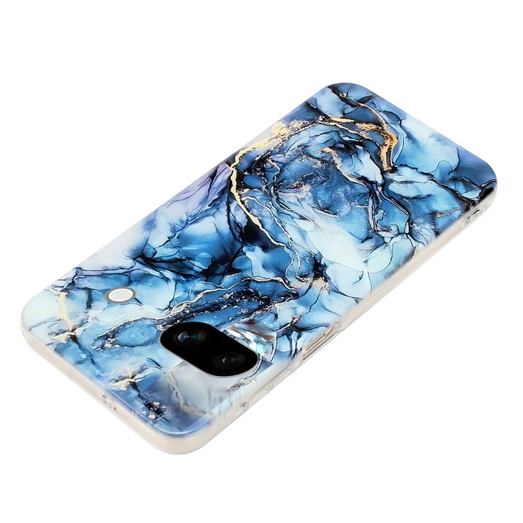 For Google Pixel 8A IMD Marble Pattern TPU Phone Case(Grey) - Google Cases by PMC TechLife | Online Shopping South Africa | PMC TechLife | Buy Now Pay Later Mobicred