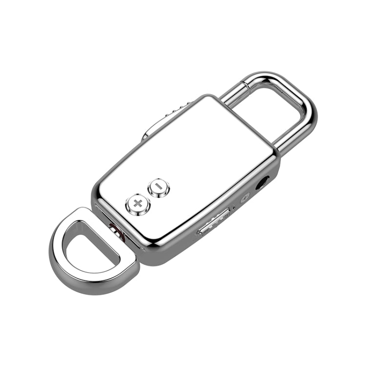 JNN S20 Zinc Alloy Keychain Voice Recorder, Memory:8GB(Silver) - free shipping - PMC TechLife - Order now!