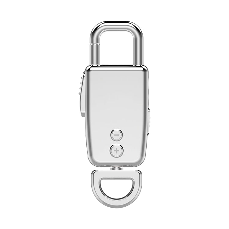 JNN S20 Zinc Alloy Keychain Voice Recorder, Memory:16GB(Silver) - Other Style by JNN | Online Shopping South Africa | PMC Jewellery | Buy Now Pay Later Mobicred