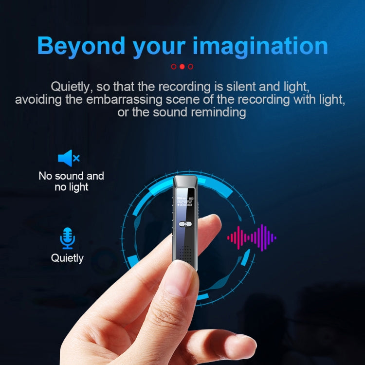 JNN Q7 Mini Portable Voice Recorder with OLED Screen, Memory:32GB(Metal Gray) - Recording Pen by JNN | Online Shopping South Africa | PMC Jewellery | Buy Now Pay Later Mobicred