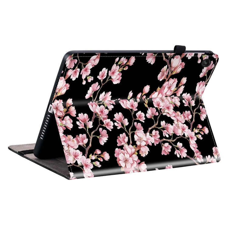 For Lenovo Tab M10 Plus HD 10.6 3rd Gen Crystal Texture Painted Leather Tablet Case(Plum Bossom) - Lenovo by PMC TechLife | Online Shopping South Africa | PMC TechLife | Buy Now Pay Later Mobicred