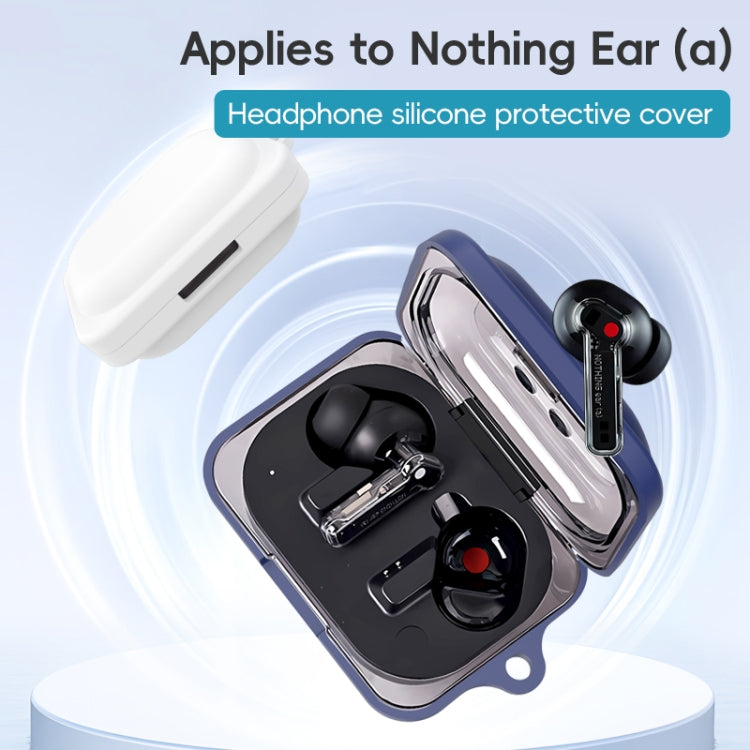 For Nothing Ear a Wireless Earphone Silicone Protective Case(Dark Green) - Other Earphone Case by PMC Jewellery | Online Shopping South Africa | PMC Jewellery | Buy Now Pay Later Mobicred