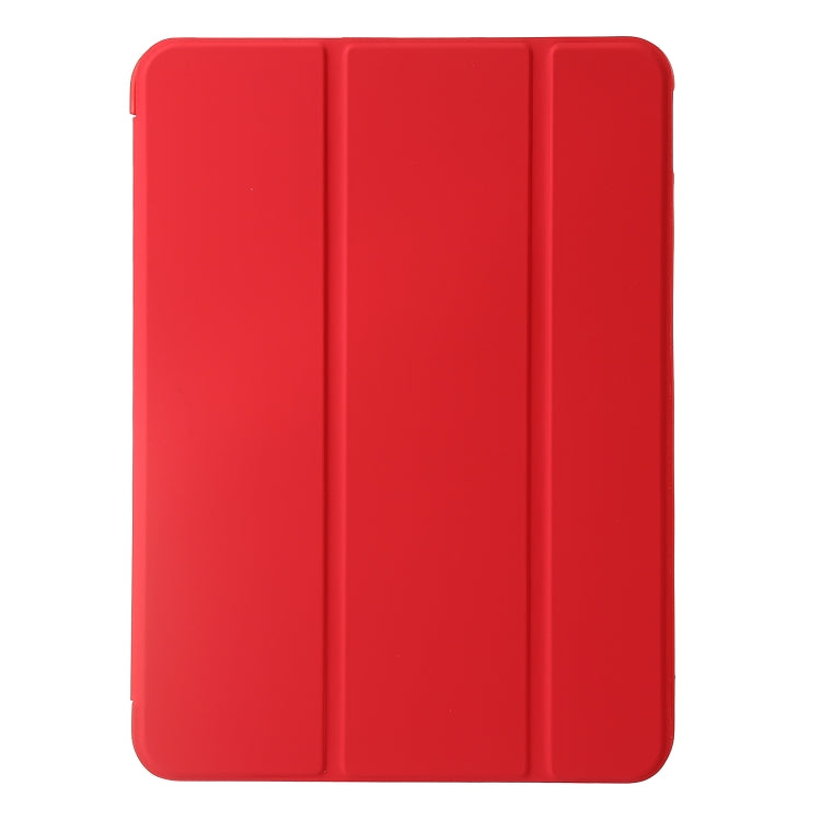 For iPad Pro 13 2024 Three-fold Holder Flip Tablet Leather Case(Red) - iPad Pro 13 2024 Cases by PMC Jewellery | Online Shopping South Africa | PMC Jewellery | Buy Now Pay Later Mobicred