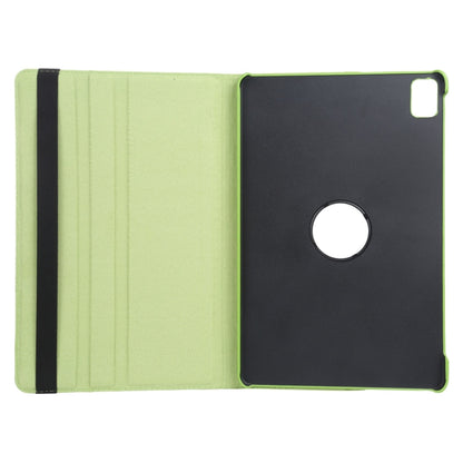 For iPad Air 13 2024 360 Degree Rotation Litchi Texture Leather Tablet Case with Holder(Green) - iPad Air 13 2024 Cases by PMC Jewellery | Online Shopping South Africa | PMC Jewellery | Buy Now Pay Later Mobicred