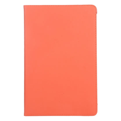 For iPad Pro 11 2024 360 Degree Rotation Litchi Texture Leather Tablet Case with Holder(Orange) - iPad Pro 11 2024 Cases by PMC Jewellery | Online Shopping South Africa | PMC Jewellery | Buy Now Pay Later Mobicred