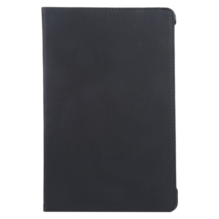 For iPad Pro 11 2024 360 Degree Rotation Litchi Texture Leather Tablet Case with Holder(Black) - iPad Pro 11 2024 Cases by PMC Jewellery | Online Shopping South Africa | PMC Jewellery | Buy Now Pay Later Mobicred