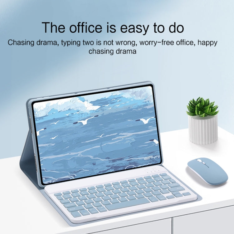 For Xiaomi Pad 5 / Pad 5 Pro 11 inch Detachable Keyboard Smart Tablet Leather Case(Black) - Xiaomi Keyboard by PMC TechLife | Online Shopping South Africa | PMC TechLife | Buy Now Pay Later Mobicred