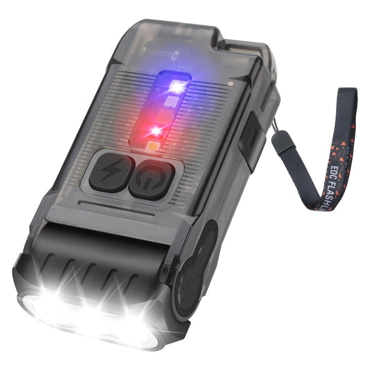 V15 EDC Flashlight Multi-function Work Light(Black) - Mini Flashlight by PMc TechLife | Online Shopping South Africa | PMc TechLife | Buy Now Pay Later Mobicred