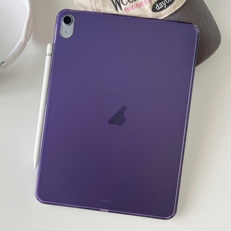For iPad Pro 13 2024 Skin-feeling Crystal Clear Acrylic Tablet Case(Purple) - iPad Pro 13 2024 Cases by PMC Jewellery | Online Shopping South Africa | PMC Jewellery | Buy Now Pay Later Mobicred