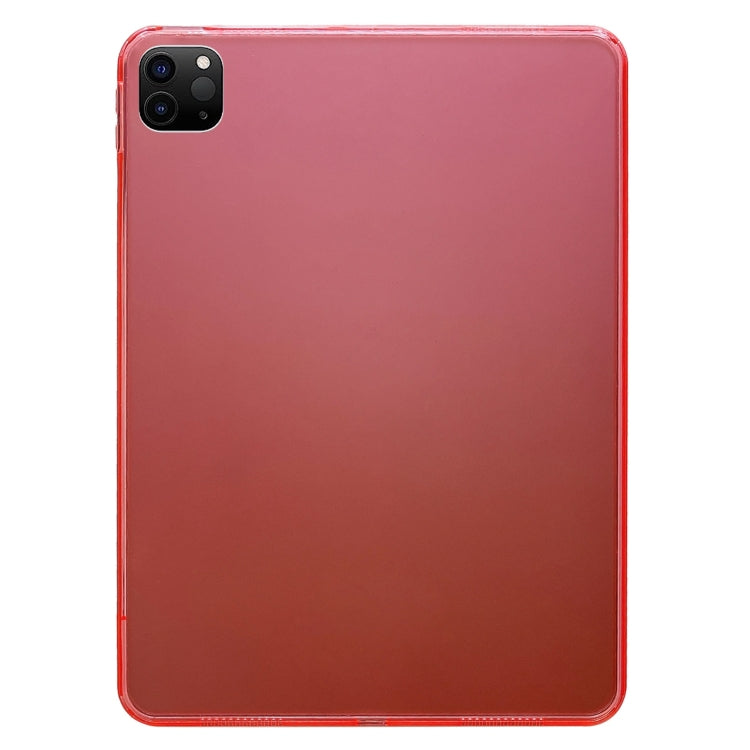 For iPad Air 13 2024 / Pro 12.9 2022  Skin-feeling Crystal Clear Acrylic Tablet Case(Pink) - iPad Pro 12.9 (2022/2021) Cases by PMC Jewellery | Online Shopping South Africa | PMC Jewellery | Buy Now Pay Later Mobicred