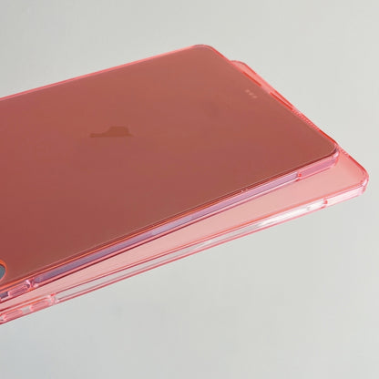 For iPad Air 13 2025 / 2024 Skin-feeling Crystal Clear Acrylic Tablet Case(Pink) - iPad Pro 12.9 (2022/2021) Cases by PMC Jewellery | Online Shopping South Africa | PMC Jewellery | Buy Now Pay Later Mobicred